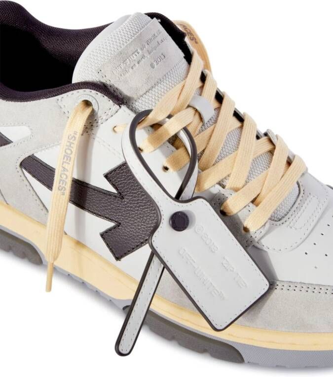 Off-White Out of Office colour-block sneakers Grey
