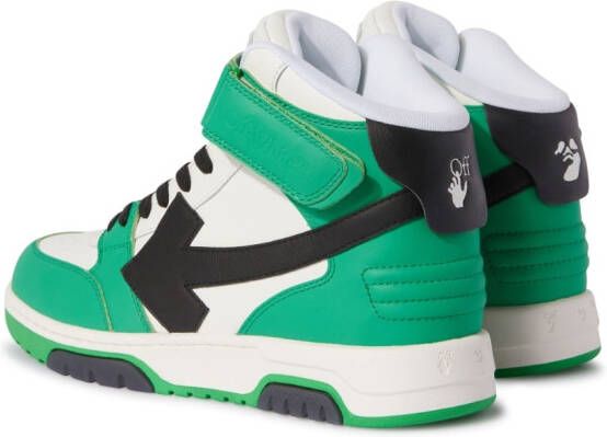 Off-White Out of Office high-top sneakers Green