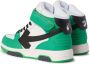 Off-White Out of Office high-top sneakers Green - Thumbnail 3