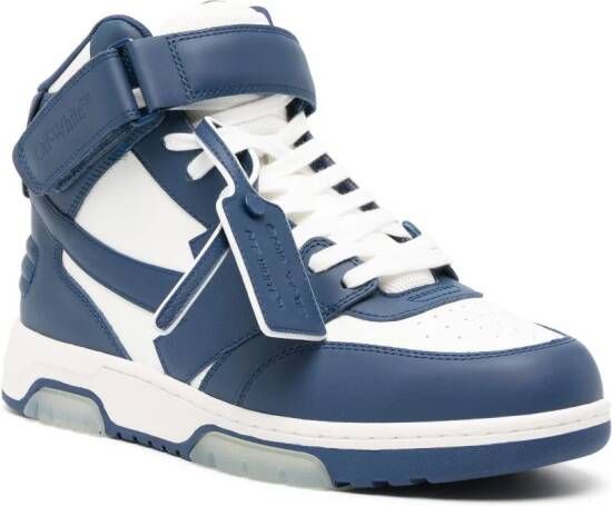 Off-White Out-Of-Office high-top sneakers Blue