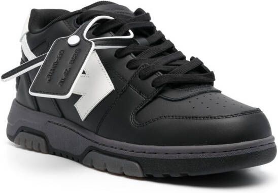 Off-White Out Of Office lace-up sneakers Black