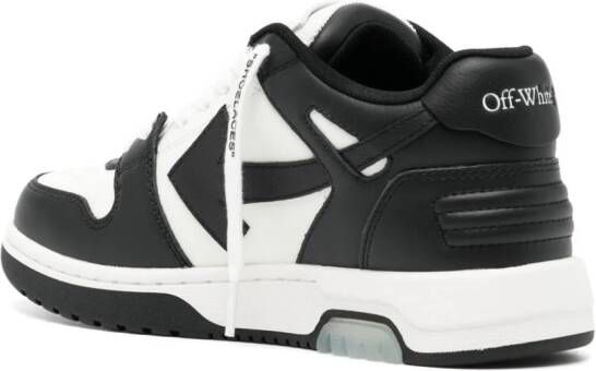 Off-White Out of Office leather sneakers Black