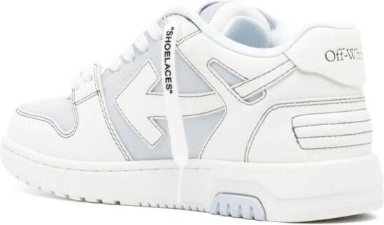 Off-White Out of Office leather sneakers Blue