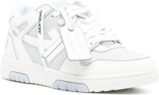 Off-White Out Of Office leather sneakers Blue