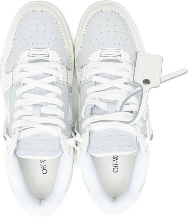 Off-White Out Of Office leather sneakers Blue