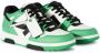 Off-White Out Of Office leather sneakers Green - Thumbnail 2
