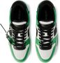 Off-White Out Of Office leather sneakers Green - Thumbnail 4