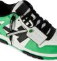 Off-White Out Of Office leather sneakers Green - Thumbnail 5