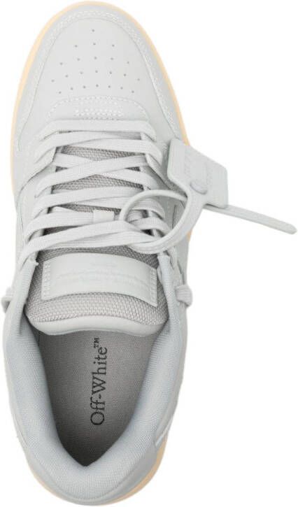 Off-White Out Of Office leather sneakers Grey