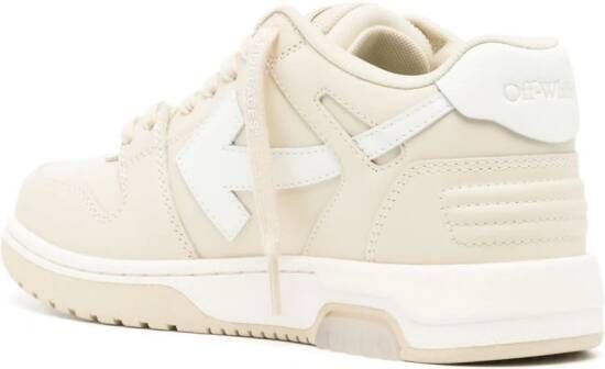 Off-White Out of Office leather sneakers Neutrals
