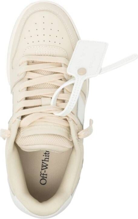 Off-White Out of Office leather sneakers Neutrals