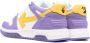Off-White Out Of Office leather sneakers PURPLE YELLOW - Thumbnail 3
