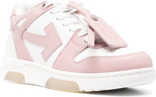 Off-White Out Of Office low-top sneakers Pink