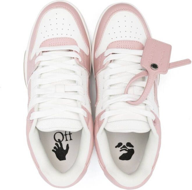 Off-White Out Of Office low-top sneakers Pink