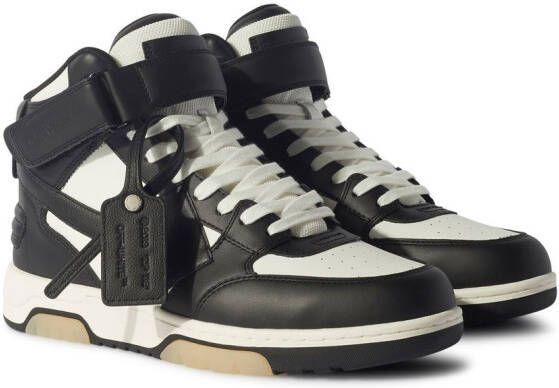 Off-White Out of Office mid-top sneakers Black