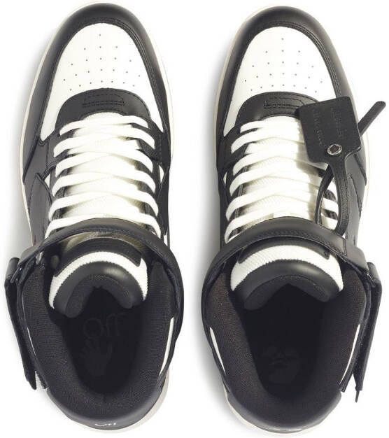 Off-White Out of Office mid-top sneakers Black