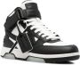Off-White Out Of Office mid-top sneakers Black - Thumbnail 2