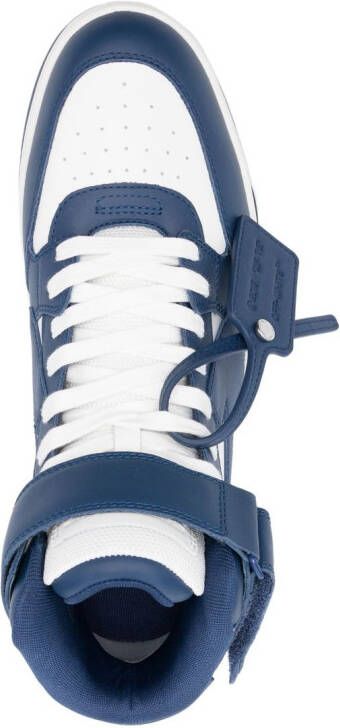 Off-White Out Of Office mid-top sneakers Blue