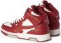 Off-White Out Of Office mid-top sneakers Red - Thumbnail 4
