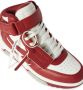 Off-White Out Of Office mid-top sneakers Red - Thumbnail 5