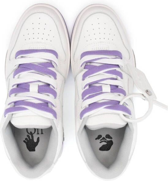 Off-White Out of Office 'OOO' sneakers WHITE PURPLE
