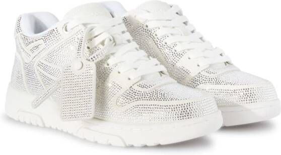 Off-White Out of Office rhinestone sneakers
