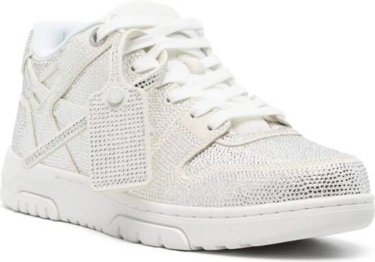 Off-White Out Of Office rhinestoned sneakers