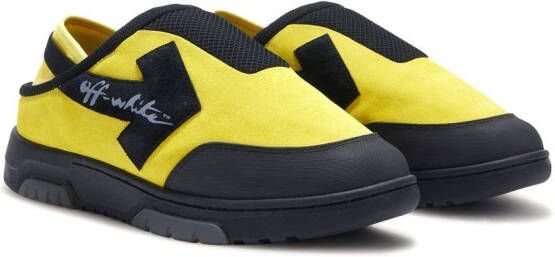Off-White Out of Office slip-on sneakers Yellow