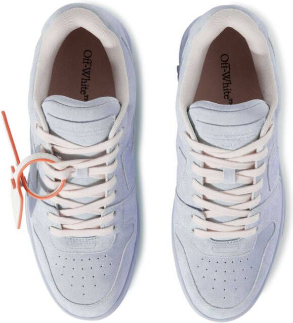 Off-White Out Of Office suede sneakers Blue