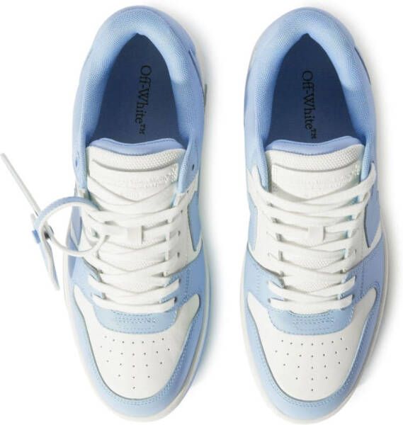 Off-White Out-Off-Office leather sneakers Blue