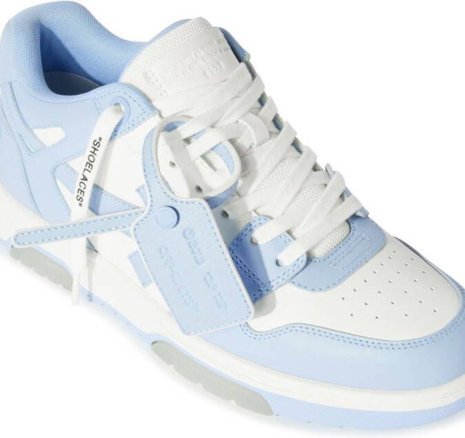 Off-White Out-Off-Office leather sneakers Blue