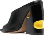 Off-White Pop Meteor 135mm leather mules Black - Thumbnail 3