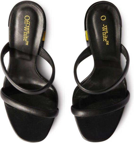 Off-White Pop Meteor cut-out mules Black