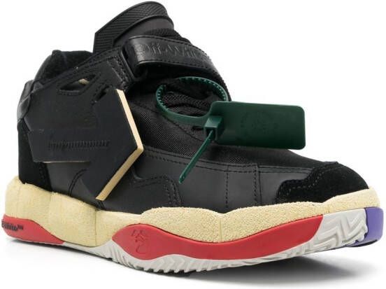 Off-White Puzzle Couture panelled sneakers Black