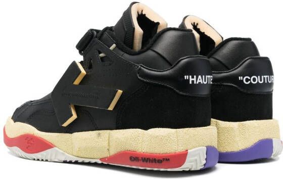 Off-White Puzzle Couture panelled sneakers Black