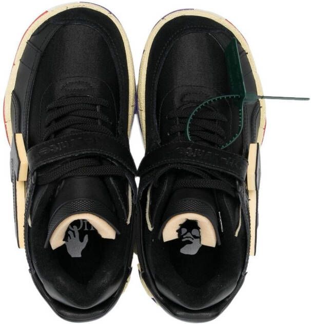 Off-White Puzzle Couture panelled sneakers Black