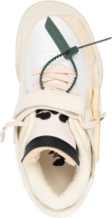 Off-White Puzzle Couture panelled sneakers Neutrals