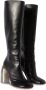 Off-White Silver Spring knee-high leather boots Black - Thumbnail 2