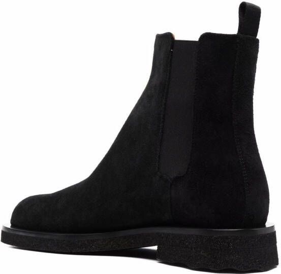 Off-White sponge sole Chelsea boots Black