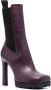Off-White Sponge-sole Chelsea heeled boots Purple - Thumbnail 2