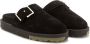 Off-White Spongesole suede slippers Black - Thumbnail 2