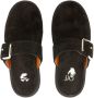 Off-White Spongesole suede slippers Black - Thumbnail 4