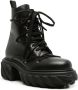 Off-White Tractor Motor leather boots Black - Thumbnail 2