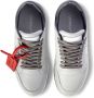 Off-White Vulcanized colour-block leather sneakers Grey - Thumbnail 3