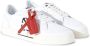 Off-White Vulcanized contrasting-tag canvas sneakers - Thumbnail 2