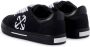 Off-White Vulcanized contrasting-tag canvas sneakers Black - Thumbnail 3