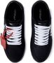 Off-White Vulcanized contrasting-tag canvas sneakers Black - Thumbnail 4