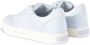 Off-White Vulcanized contrasting-tag canvas sneakers Blue - Thumbnail 3