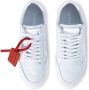 Off-White Vulcanized contrasting-tag canvas sneakers Blue - Thumbnail 4