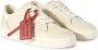 Off-White Vulcanized contrasting-tag canvas sneakers Neutrals - Thumbnail 2